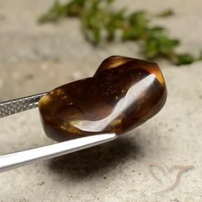 Agate de feu Multicolore naturelle Fantaisie, 8.42 ct, Opaque