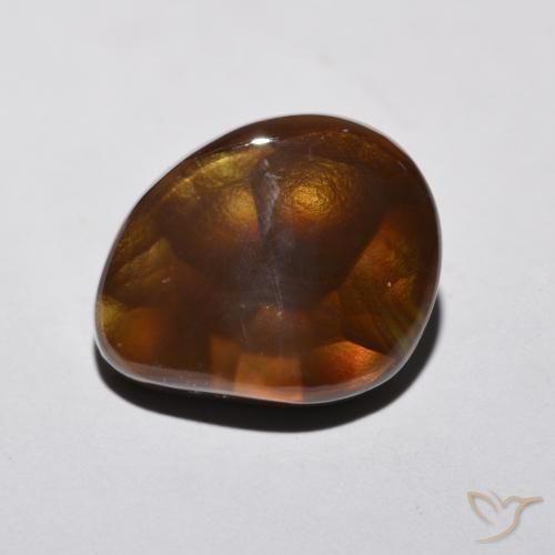 8.70ct Naturel Multicolore Agate de feu, Fantaisie, Opaque