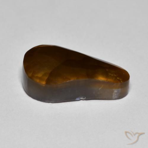 Agate de feu Multicolore naturelle Fantaisie, 7.12 ct, Opaque