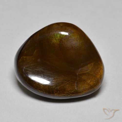 10.97ct Naturel Multicolore Agate de feu, Fantaisie, Opaque