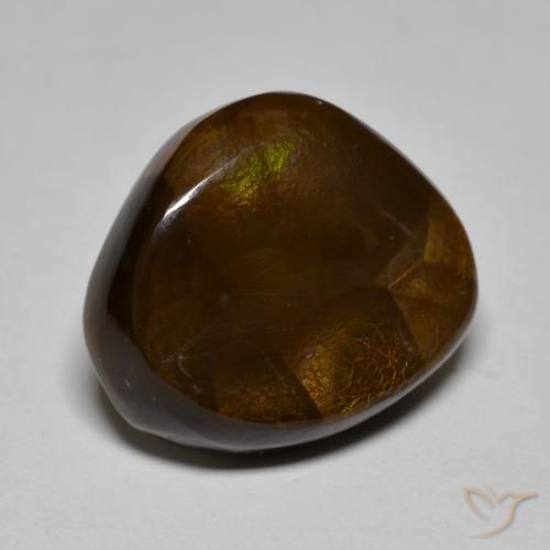 Agate de feu Multicolore naturelle Fantaisie, 10.97 ct, Opaque