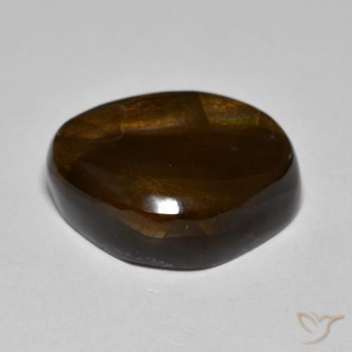 Agate de feu Multicolore naturelle Fantaisie, 10.97 ct, Opaque