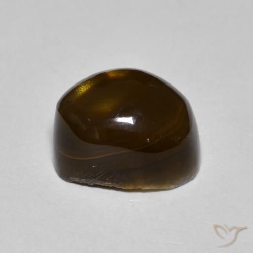 Agate de feu Multicolore naturelle Fantaisie, 4.61 ct, Opaque