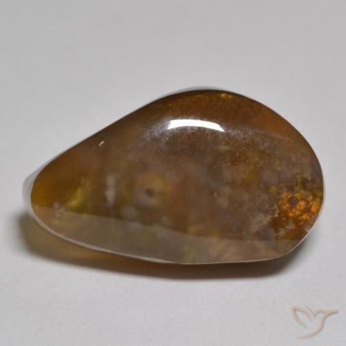 11.60ct Naturel Multicolore Agate de feu, Fantaisie, Translucide