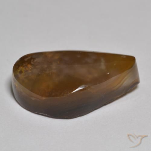 Agate de feu Multicolore naturelle Fantaisie, 11.60 ct, Translucide