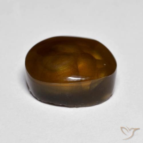 Agate de feu Multicolore naturelle Fantaisie, 7.53 ct, Opaque