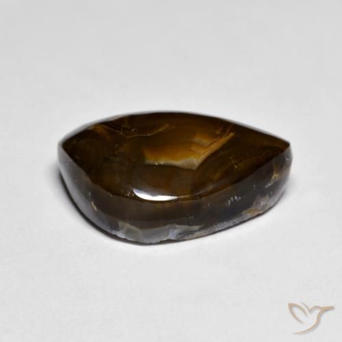 Agate de feu Multicolore naturelle Fantaisie, 7.42 ct, Opaque