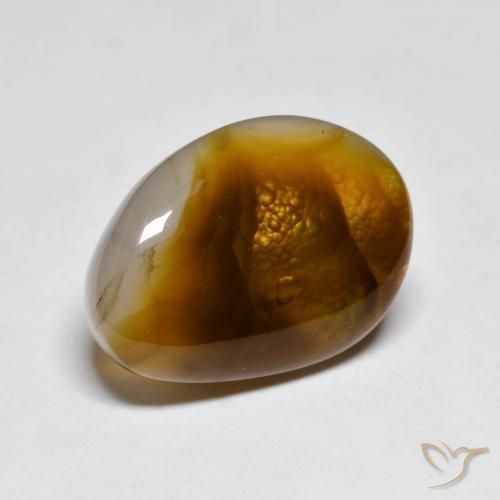 7.02ct Naturel Multicolore Agate de feu, Fantaisie, Translucide