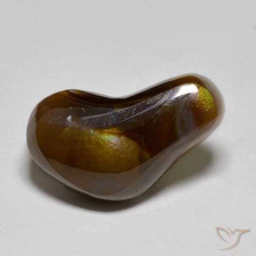 8.88ct Naturel Multicolore Agate de feu, Fantaisie, Translucide