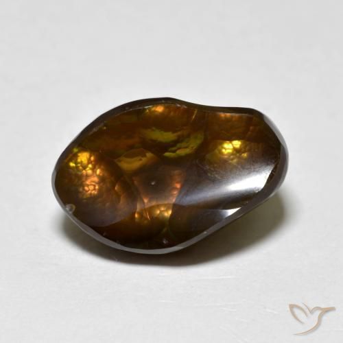 4.75ct Naturel Multicolore Agate de feu, Fantaisie, Opaque