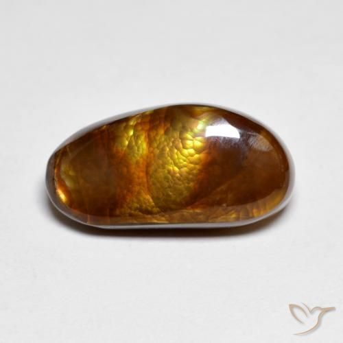 5.43ct Naturel Multicolore Agate de feu, Fantaisie, Opaque