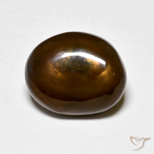 5.26ct Naturel Multicolore Agate de feu, Fantaisie, Opaque