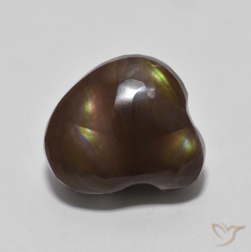 5.36ct Naturel Multicolore Agate de feu, Fantaisie, Opaque