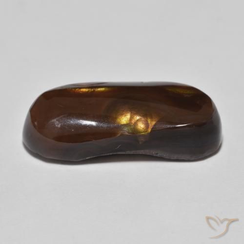 Agate de feu Multicolore naturelle Fantaisie, 8.67 ct, Opaque