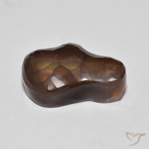 Agate de feu Multicolore naturelle Fantaisie, 7.20 ct, Opaque