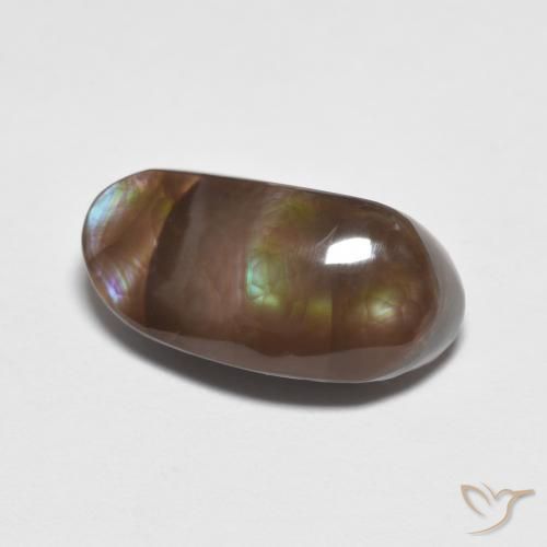 5.76ct Naturel Multicolore Agate de feu, Fantaisie, Opaque