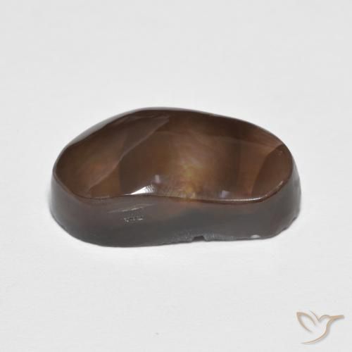 Agate de feu Multicolore naturelle Fantaisie, 5.76 ct, Opaque