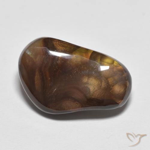 7.98ct Naturel Multicolore Agate de feu, Fantaisie, Opaque