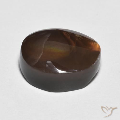 Agate de feu Multicolore naturelle Fantaisie, 5.94 ct, Opaque