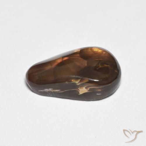 Agate de feu Multicolore naturelle Fantaisie, 2.61 ct, Opaque