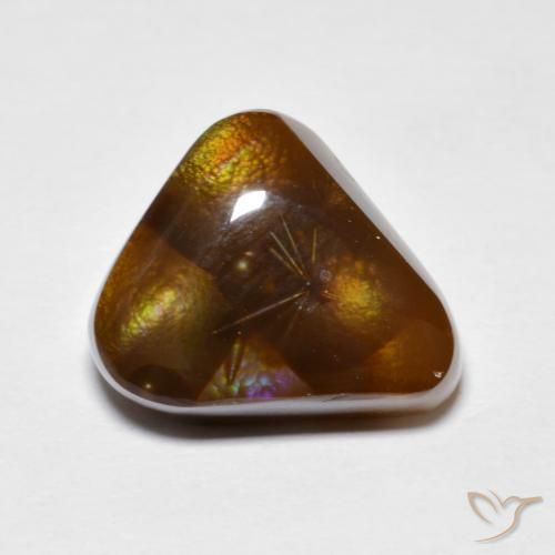 8.01ct Naturel Multicolore Agate de feu, Fantaisie, Opaque