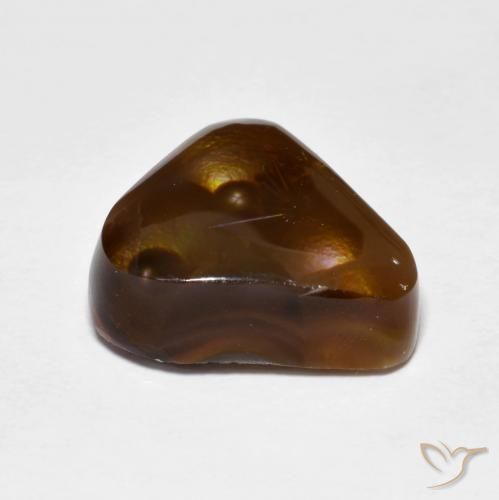 Agate de feu Multicolore naturelle Fantaisie, 8.01 ct, Opaque