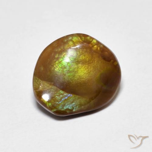 Agate de feu Multicolore naturelle Forme fantaisie, 2.94 ct, Opaque