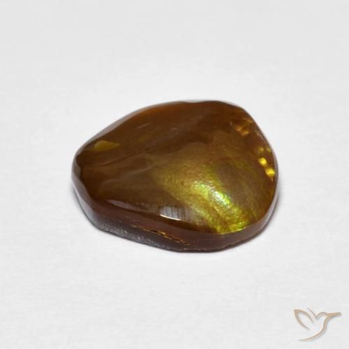 Agate de feu Multicolore naturelle Forme fantaisie, 2.94 ct, Opaque