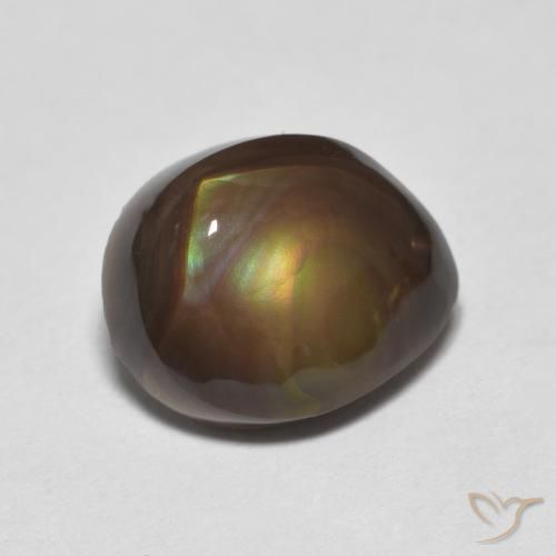 Agate de feu Multicolore naturelle Fantaisie, 3.53 ct, Opaque