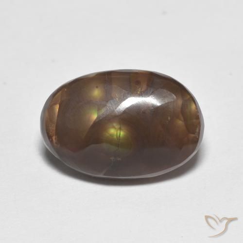 4.62ct Naturel Multicolore Agate de feu, Fantaisie, Opaque