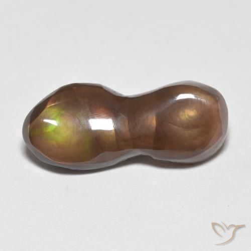 6.62ct Naturel Multicolore Agate de feu, Fantaisie, Opaque