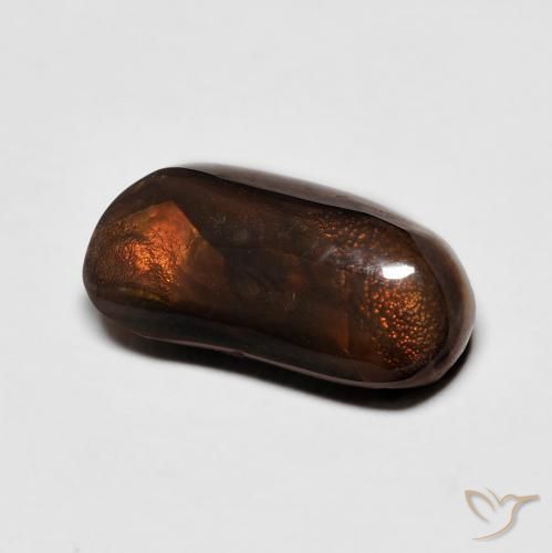 Agate de feu Multicolore naturelle Fantaisie, 5.26 ct, Opaque