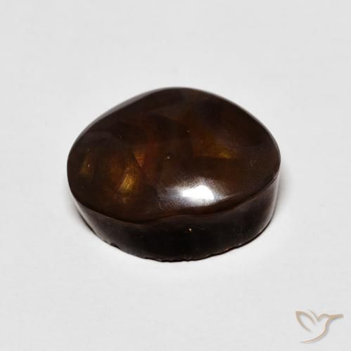 Agate de feu Multicolore naturelle Fantaisie, 5.69 ct, Opaque