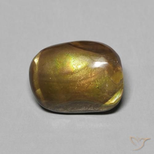 2.41ct Naturel Multicolore Agate de feu, Fantaisie, Opaque