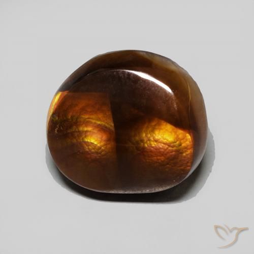 6.28ct Naturel Multicolore Agate de feu, Fantaisie, Opaque