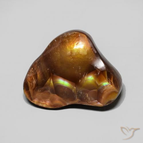 4.62ct Naturel Multicolore Agate de feu, Fantaisie, Opaque