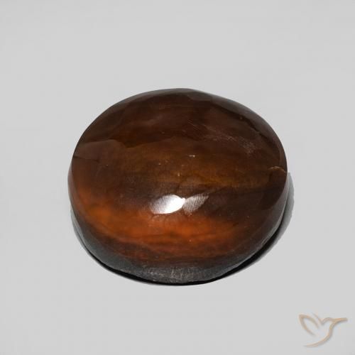 Agate de feu Multicolore naturelle ovale, 5.06 ct, Opaque