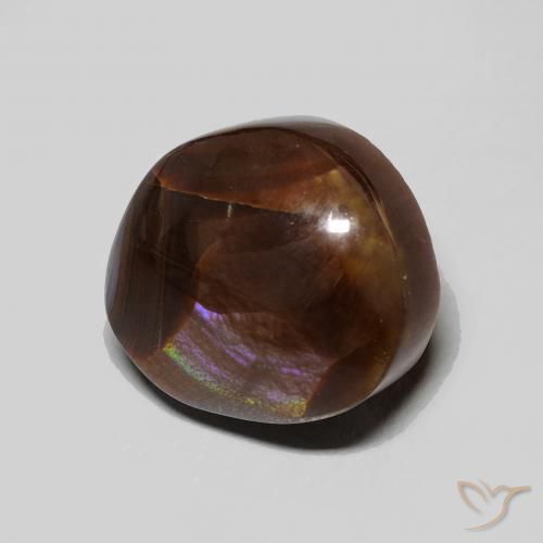 Agate de feu Multicolore naturelle Fantaisie, 5.47 ct, Opaque