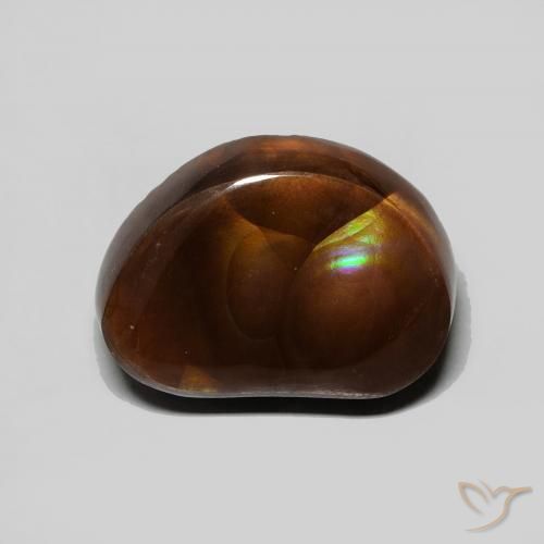 5.32ct Naturel Multicolore Agate de feu, Fantaisie, Opaque