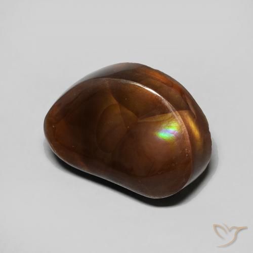 Agate de feu Multicolore naturelle Fantaisie, 5.32 ct, Opaque