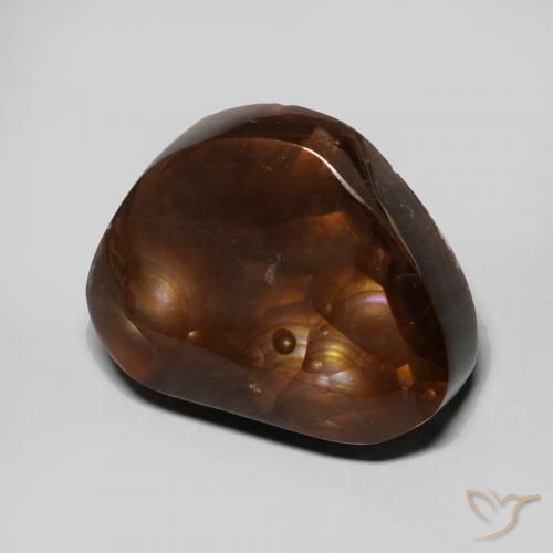 Agate de feu Multicolore naturelle Fantaisie, 8.87 ct, Opaque