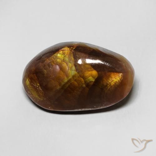 7.16ct Naturel Multicolore Agate de feu, Fantaisie, Opaque