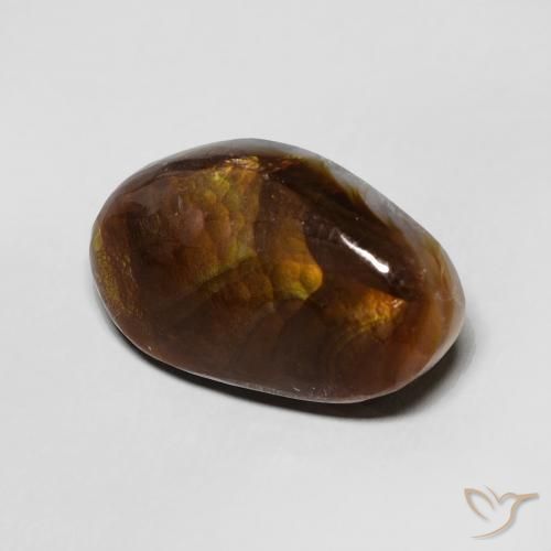 Agate de feu Multicolore naturelle Fantaisie, 7.16 ct, Opaque
