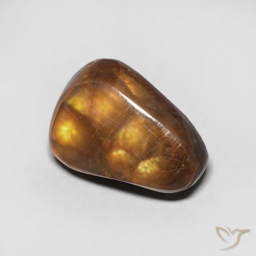 Agate de feu Multicolore naturelle Fantaisie, 4.62 ct, Opaque