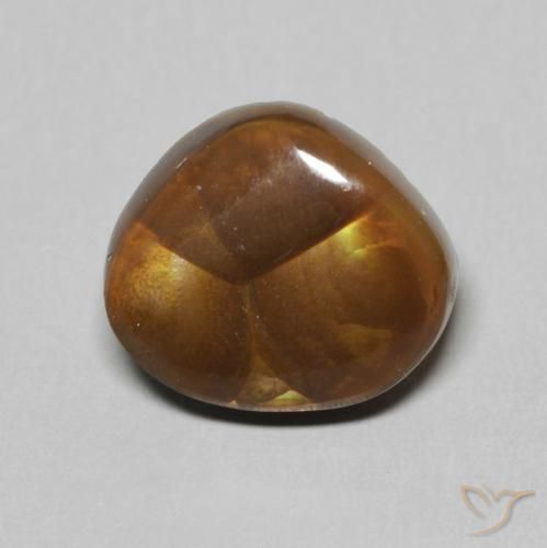 6.04ct Naturel Multicolore Agate de feu, Fantaisie, Opaque