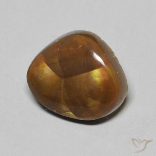 Agate de feu Multicolore naturelle Fantaisie, 6.04 ct, Opaque