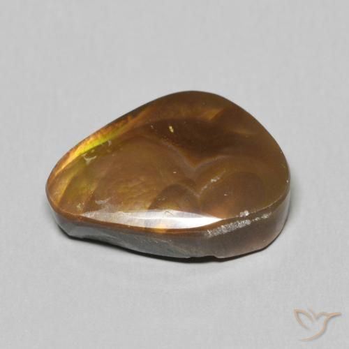 Agate de feu Multicolore naturelle Fantaisie, 6.05 ct, Opaque
