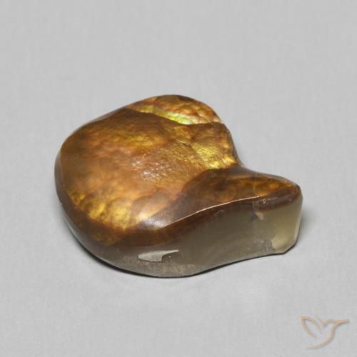 Agate de feu Multicolore naturelle Fantaisie, 6.47 ct, Opaque