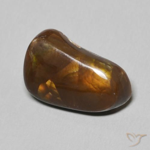 Agate de feu Multicolore naturelle Fantaisie, 6.74 ct, Opaque