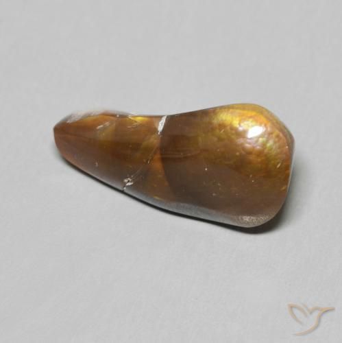 Agate de feu Multicolore naturelle Fantaisie, 5.64 ct, Opaque